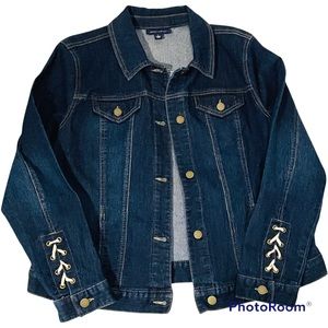 Charter Club Denim Jacket Large